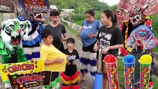 film pendek | BUNCIT ISI BARONGAN GARA - GARA MAKAN PERMEN CHACHA AJAIB