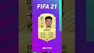 Jadon Sancho - FIFA Evolution (FIFA 19 - EAFC 25)