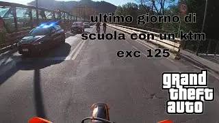 ULTIMO GIORNO DI SCUOLA CON UN KTM EXC 125