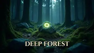 Cinematic Forest Night | Crickets, Frogs & Ethereal Atmosphere for Rest