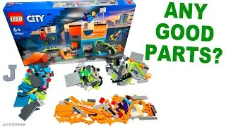 LEGO City 2023 Street Skate Park 60364 Unboxing & Brick Exploration