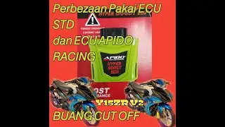 Buang Cut Off #Y15zr v2 Pakai Ecu #Apido Dan Lihat Perbezaan Nya
