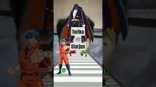 Toriko vs Starjun⁉️#trendingshorts #toriko #anime #battle
