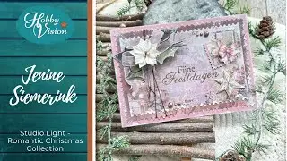 FBLive - Kerstkaart met nieuwe Romantic Christmas Collection door Jenine - 18 juni