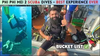 Beginner's Guide to Scuba Diving in Thailand: Prices & Tips | Crazy First Scuba Dive - PHI PHI 2024