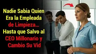 Nadie Sabía Quién Era la Empleada de Limpieza… Hasta que Salvó al CEO Millonario y Cambió Su Vid