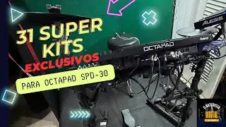 Roland Octapad SPD-30 - Expansão (31Kits EXCLUSIVOS)