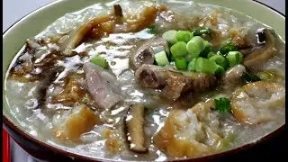 Dim Sum Pork Spare Ribs Congee
