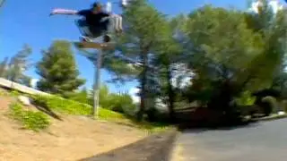 Shawn Lloyd - Clean Kickflip down Clayton Gap