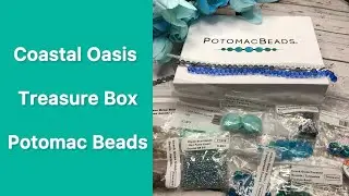 Coastal Oasis Treasure Box Featuring @Potomacbeadco