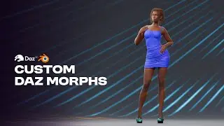 Custom Daz Morph with Blender