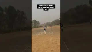 How to play swing ball #cricketshorts #cricket #cricket #cricketequipment #cricfoot #cricketcrazy