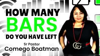 HOW MANY BARS DO YOU HAVE LEFT| Pastor Comego Boatman  Sunday Service!