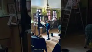 Вместе дружно убираем храм