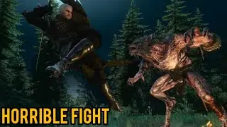Geralt vs Werewolf Combat - The Witcher Wild Hunt Next Gen