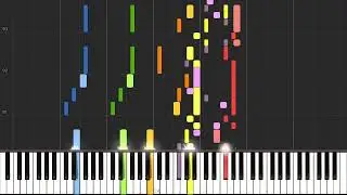 Bach - Violin Concerto No. 2 in E Major, BWV 1042, 3rd Movement (Allegro assai) [Synthesia]