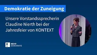 Demokratie der Zuneigung: Claudine Nierth zu Gast beim KONTEXT Institut