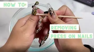 Press On Nails | How To: Removing Press On Nails