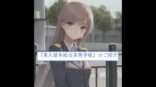 東京都高校一覧　『東久留米総合高等学校』のご紹介