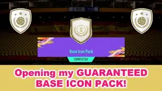 Opening my Guaranteed Base ICON Pack! Brazilian ICON Packed! - FIFA 21