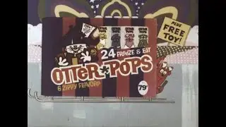Vintage 'OtterPops' commercial spot from 1970s   (:60 spot)