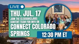 Going Live Before We Go to Colorado: All About Connect CO Springs!