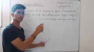 Matemax - Teorema da Cotangente - Exerc&iacute;cio (01)
