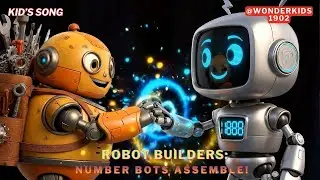 🤖 Robot Builders: Number Bots Assemble! | Fun Kids Song | @WonderKids1902 #wonderkids1902 #kidssong