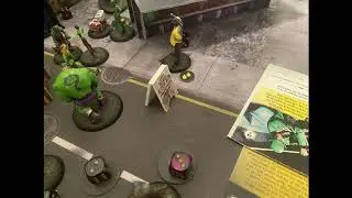 Batman the Miniatures Game 3rd Battle report 