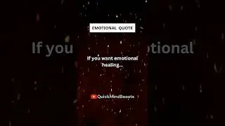 Emotional Healing Starts Here 💫 Let Go & Move Forward