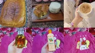 اللي ربنا يبعده عنك ماترجعلوش انت تاني 🙂روتين  دافئ وعملت كيكه وكانت هتتحرق مني🫣😂❤️