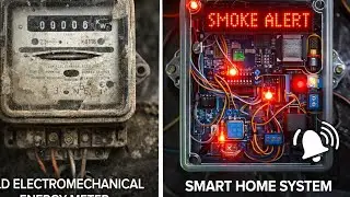 Don&rsquo;t Throw Old Energy Meter! Make Smart Home + Fire Alarm 🚨 🔥🔥🔥 #arduino #arduinoprojects 