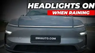Automatically enable the low beams of your Tesla when it rains