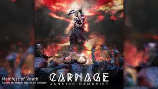 Manifest of Wrath - Infrasound Music - CARNAGE Album - EPIC METAL MUSIC