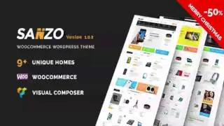 Sanzo | Responsive WooCommerce WordPress Theme | Themeforest Website Templates and Themes