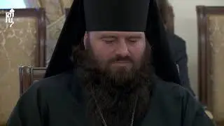 Встреча Патриарха Кирилла с Предстоятелем Русской Церкви Чешских земель и Словакии Ростиславом