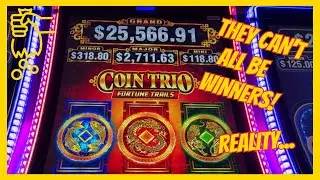 COIN TRIO FORTUNE TRAILS SLOT MACHINE #casino #slots #reality #fyp