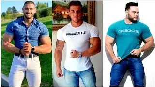 Latest Muscle Fit Outfit For Bodybuilders | Best Dress For Bodybuilders | Men's Fashion 2021 | ZHF