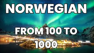 Norwegian count from 100 to 1000 #norway #count #numbers #how