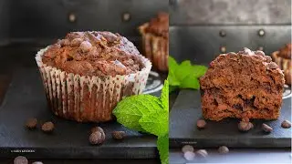 Hidden Vegetable Chocolate Muffins