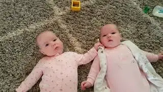 Twin sister's bonding