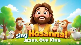 Sing Hosanna! (Palm Sunday & Easter Song)&ndash; Part 1 | Sunshine Kids Bible Stories- Bible  Kids  Song