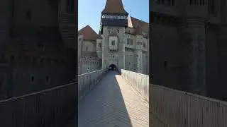 corvin castle in romania #romania #travel #beautiful #asmr #shorts #castle
