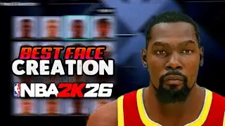 Best Kevin Durant Face Creation Tutorial on NBA 2K26! HOW TO MAKE KD on 2K26