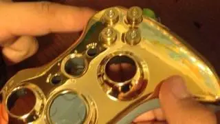 Xbox 360 (real) 24k Gold Controller