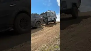 Работа тормозов и подвески прицепа! #домнаколесах #automobile #караванинг #автодом #travel #offroad