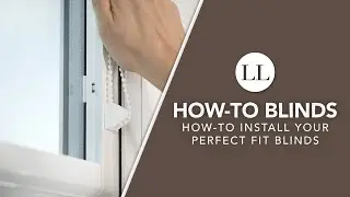 Как собрать и установить жалюзи Perfect Fit | How-To Blinds