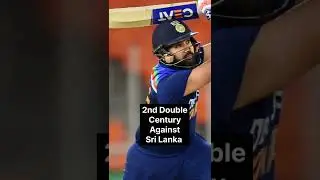 Highest Double Centuries in ODI's #RohitSharma #teamindia