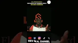 #revmadaniel #whywedowhatwedo