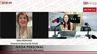 Gina Romano (Directora General de FANDA) Nada Personal